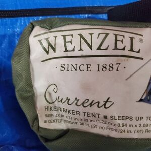 Wenzel 2 person Hiker/Biker tent..